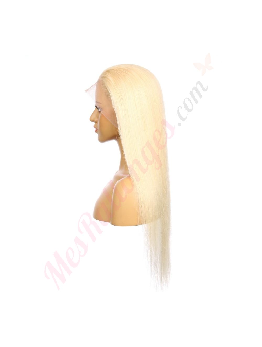 Demi-perruque Synthétique Blonde Dorée 62 Cm - Longueur LG26, Neuf Avec étiquettes, Bonnet Moyen