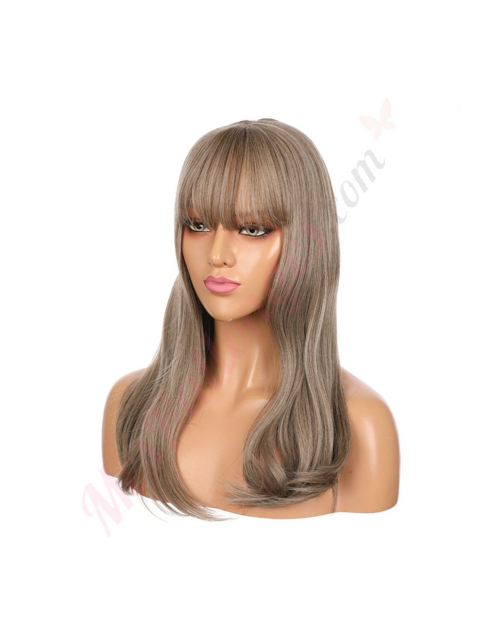 Perruque Longue Synthétique Wendy Couleur Brun Méché Doré - Neuf Avec étiquettes