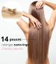 14 Pouces Nano-Rings Cheveux Naturels