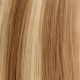 14 pouces Rallonges À Clips Cheveux Naturels Remy Blond Clair Cendré Mélangé #18 85g