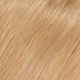 18 pouces Rallonges Fil Invisible Épais Cheveux Naturels Remy Ondulés Roux Blond #27 130g