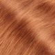 18 pouces Rallonges Fil Invisible Cheveux Naturels Remy Ondulés Roux Naturel #30 85g