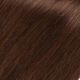 18 pouces Rallonges Ponytail Cheveux Naturels Remy Ondulés Brun #4 125g