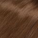 10 pouces Volumateur Couverture Complète, Remy Hair Brun Noisette #6 80g