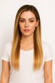 Ava - Perruque Longue 18 Pouces Cheveux Humains Naturels Remy Hair Blonde Ombrée