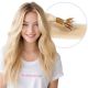 Blond Platine #613 Nano-Rings Cheveux Naturels