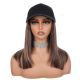 Brun Foncé Balayage Perruque en Casquette - Cheveux Humains Naturels [VENTE FINALE]