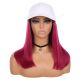 Bourgogne Perruque en Casquette - Cheveux Humains Naturels [VENTE FINALE]