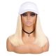 Blond Platinum Perruque en Casquette - Cheveux Humains Naturels [VENTE FINALE]