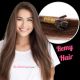 Brun #4 Kératines Cheveux Remy