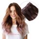 Pastel Ombré Bandes Volumatrices À Clips - Cheveux Humains Naturels