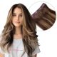 Balayage Ombré Bandes Volumatrices À Clips - Cheveux Humains Naturels