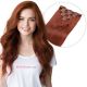Auburn Foncé #33 À Clips Cheveux Naturels