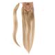 Blond Foncé Balayage Ponytail Cheveux Naturels