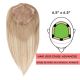 Blond Foncé Balayage Volumateur (Topper) Perte De Cheveux Couverture Complète  (Dimensions: 6.5 pouces x 6.5 pouces) Cheveux Remy Hair