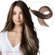 Brun Foncé & Balayage Blond Kératines Cheveux Naturels