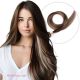 Brun Foncé & Balayage Blond Micro-Billes Cheveux Naturels