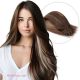 Brun Foncé & Balayage Blond Cousues Cheveux Naturels