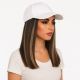 Brun Foncé Balayage Perruque en Casquette - Cheveux Humains Naturels [VENTE FINALE]
