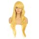 DM1611032-v4 Blond Jaune Perruque Extra Longue Cheveux Synthétiques avec Toupet  [VENTE FINALE]