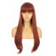 DM1707474-v4 Roux Auburn Perruque Extra Longue Cheveux Synthétiques avec Toupet [VENTE FINALE]