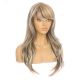 DM1810700-v4 Méché Blond et Brun  Perruque Longue Cheveux Synthétiques avec Toupet [VENTE FINALE]