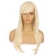 DM1810771-v4 Blond Platine Perruque Longue Cheveux Synthétiques avec Toupet [VENTE FINALE]