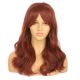 DM1810908-v4 Auburn Brun Perruque Longue Cheveux Synthétiques avec Toupet [VENTE FINALE]