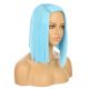 DM1810934-v4 Bleu Éléctrique Perruque Courte Cheveux Synthétiques [VENTE FINALE]