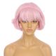 DM2031090-v4 Rose Pastel Perruque Courte Cheveux Synthétiques avec Toupet  [VENTE FINALE]