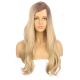 DM2031272-v4 Ombré Blond Miel Perruque Longue Cheveux Synthétiques [VENTE FINALE]