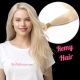Blond #60 Kératines Cheveux Remy