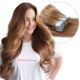 rallonges bandes adhesives cheveux naturels	Brun Miel #12