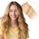Brun Miel & Blond Cendré #12/24 Fil Invisible Cheveux Naturels