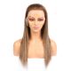 Harper - Perruque Longue 18 Pouces Cheveux Humains Naturels Remy Hair Blonde Méchée