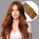 Brun Pâle #8 Fil Invisible Cheveux Synthétiques [VENTE FINALE]