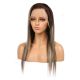 Isabella - Perruque Longue 18 Pouces Cheveux Humains Naturels Remy Hair Blonde Méchée 