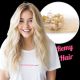 Blond Platine #613 Micro-Billes Cheveux Remy