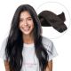 Noir/Brun #1b Cousues Cheveux Naturels