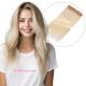 Blond Cendré Ombré Fil Invisible Cheveux Naturels