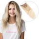 Blond Cendré Ombré À Clips Cheveux Naturels