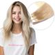 Blond Cendré Ombré Bandes Adhésives Cheveux Naturels