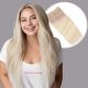 Blond Cendré Ombré Fil Invisible Cheveux Synthétiques [VENTE FINALE]