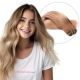 Blond Ombré Cousues Cheveux Naturels