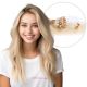 Blond Pâle Ombré Micro-Billes Cheveux Naturels