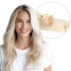 Blond Platinum Micro-Billes Cheveux Naturels