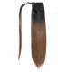 20 pouces Ponytail Cheveux Synthétiques Ombré Brun 140g [VENTE FINALE]