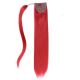 20 pouces Ponytail Cheveux Synthétiques Rouge 140g [VENTE FINALE]