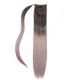 20 pouces Ponytail Cheveux Synthétiques Ombré Pastel 140g [VENTE FINALE]