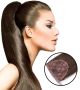 rallonges postiches cheveux synthetiques	Brun #4